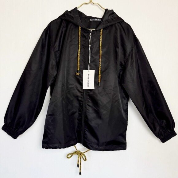 ACNE STUDIOS Rainbow Hooded Jacket Large - Picture 4 of 13